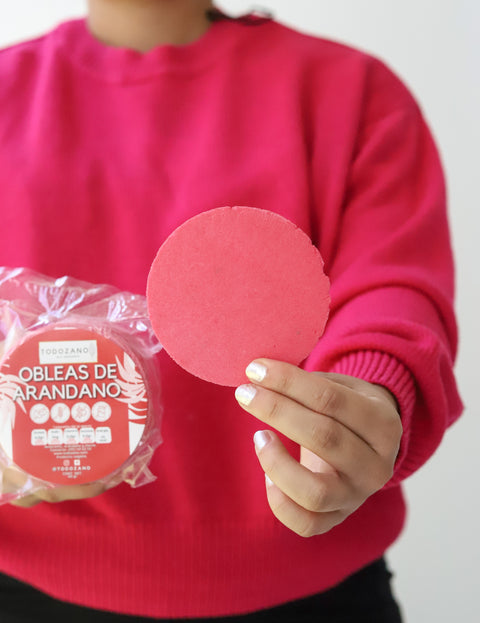 Obleas de Arándano 60 gr
