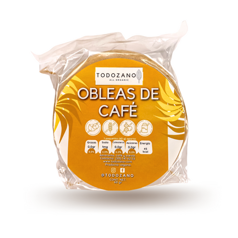 Obleas de Café 60 gr